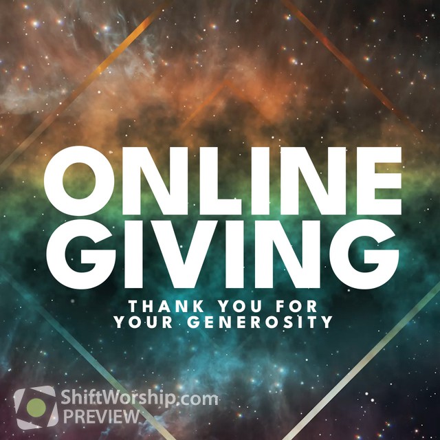 Online Giving Shift Worship