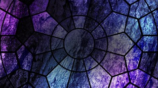 Simple Stained Glass Radial